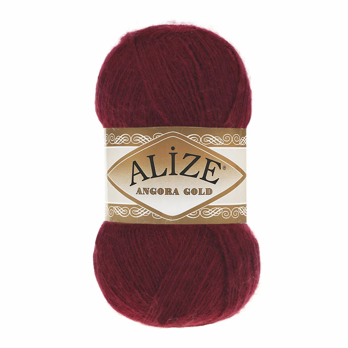 Alize Angora Gold Örgü İpi BORDO/57 - 1