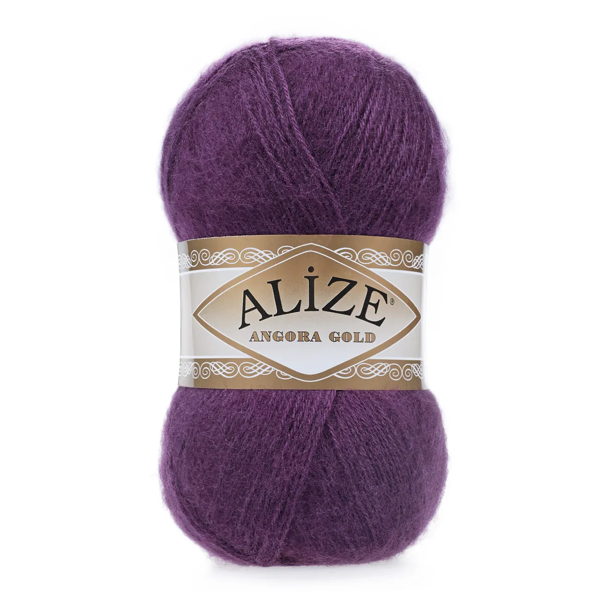 Alize Angora Gold Örgü İpi MÜRDÜM/111 - 1