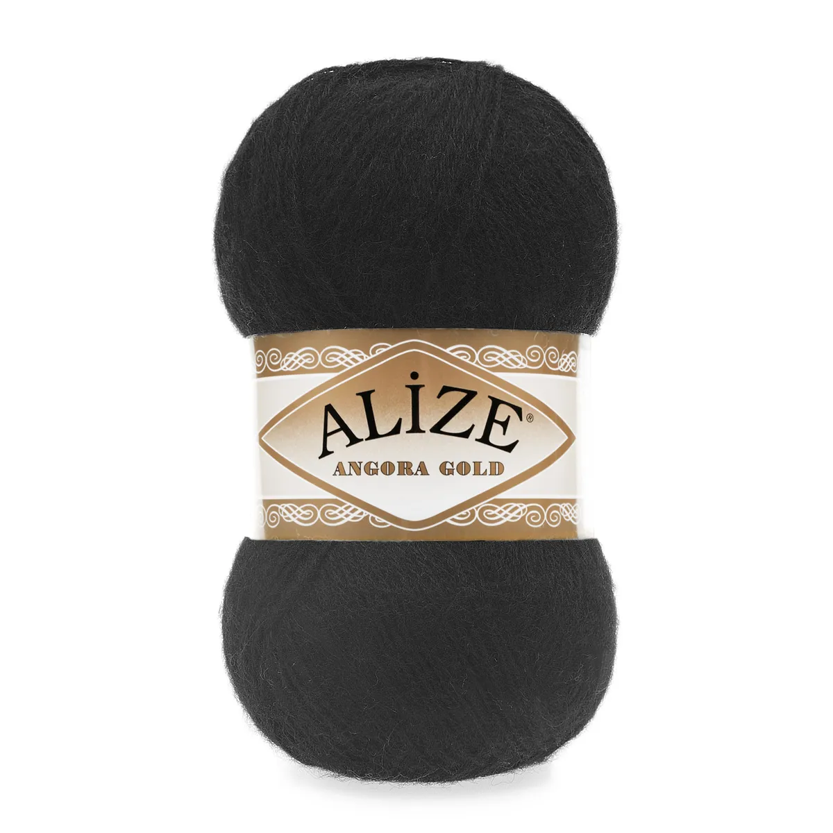 Alize Angora Gold Örgü İpi SİYAH/60