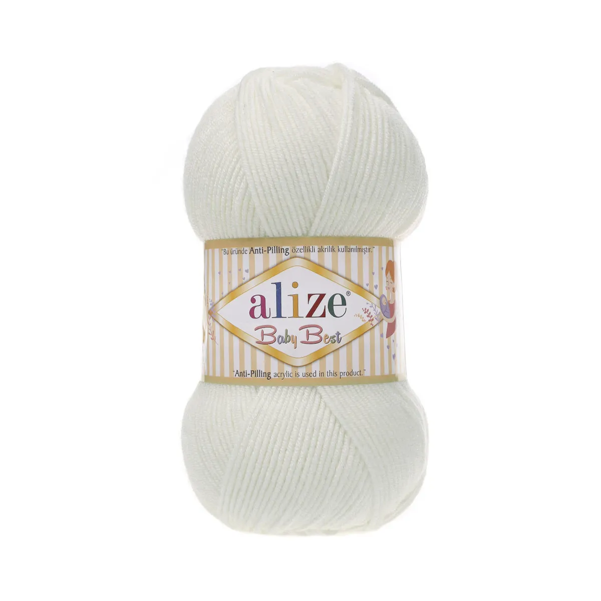 Alize Baby Best Örgü İpi İNCİ/450 - 1