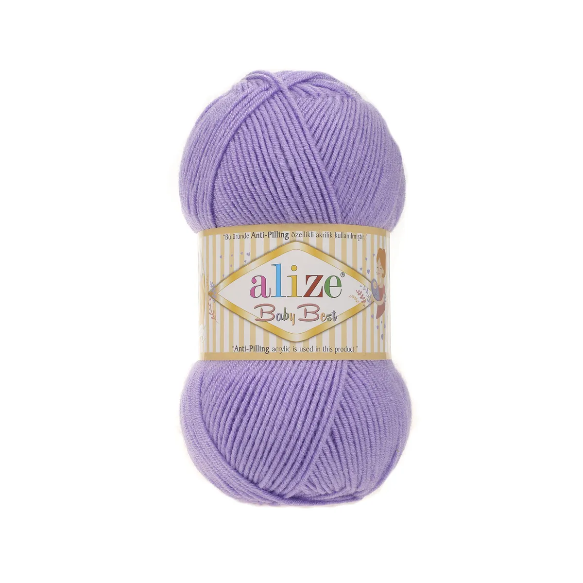 Alize Baby Best Örgü İpi LAVANTA/43