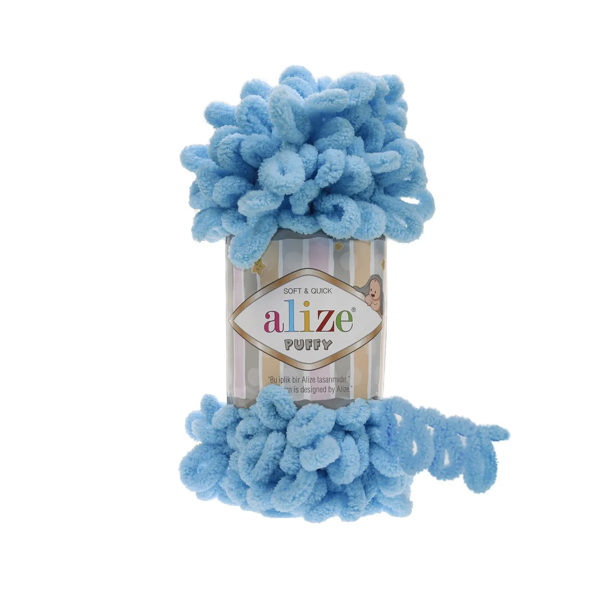 Alize Puffy Örgü İpi TURKUAZ/287