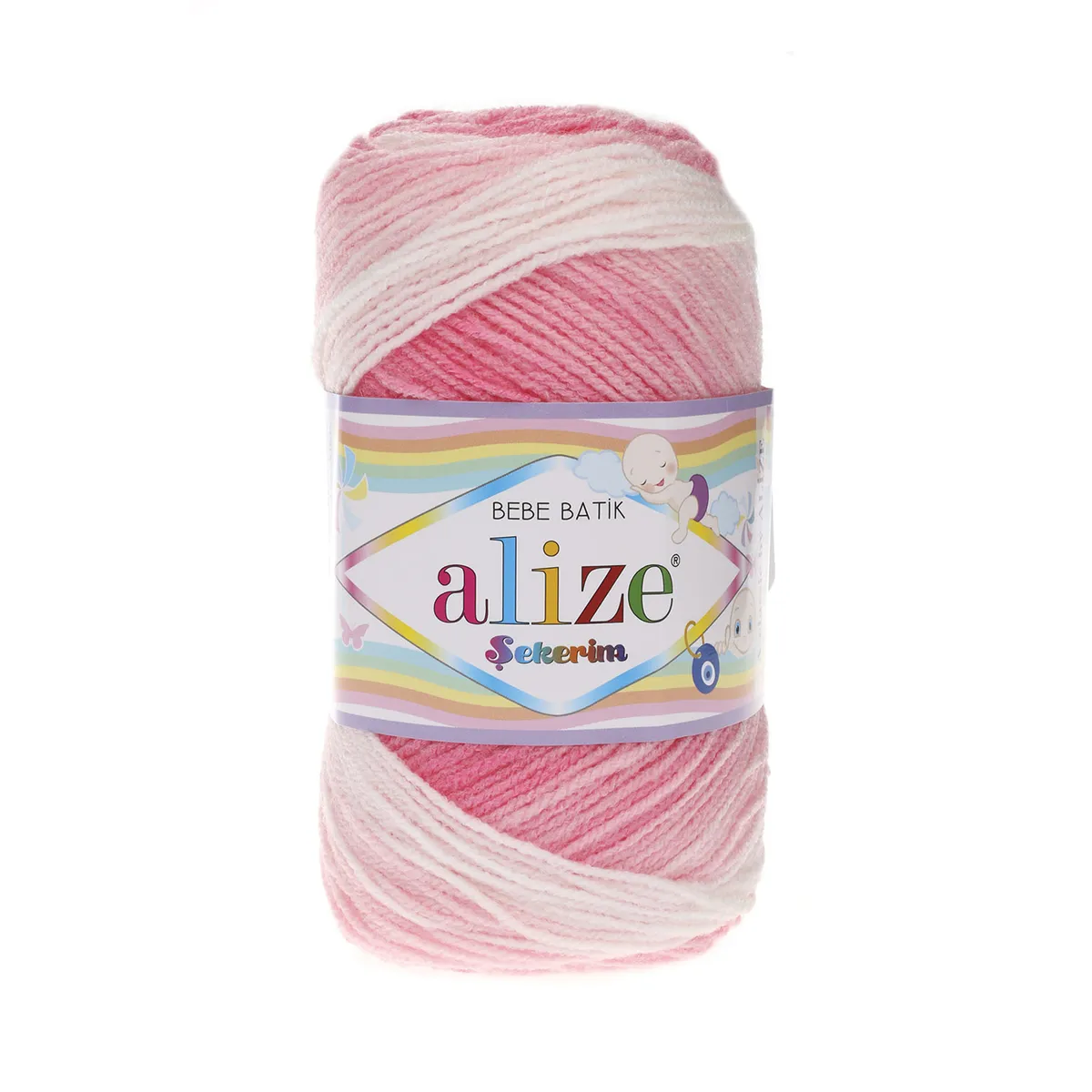Alize - Alize Şekerim Bebe Batik Örgü İpi 2126