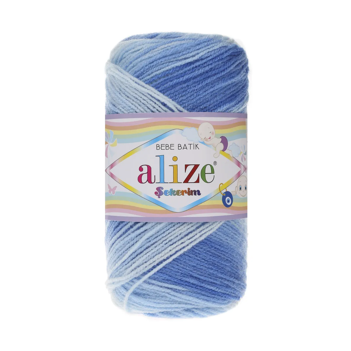 ALİZE - Alize Şekerim Bebe Batik Örgü İpi 3481