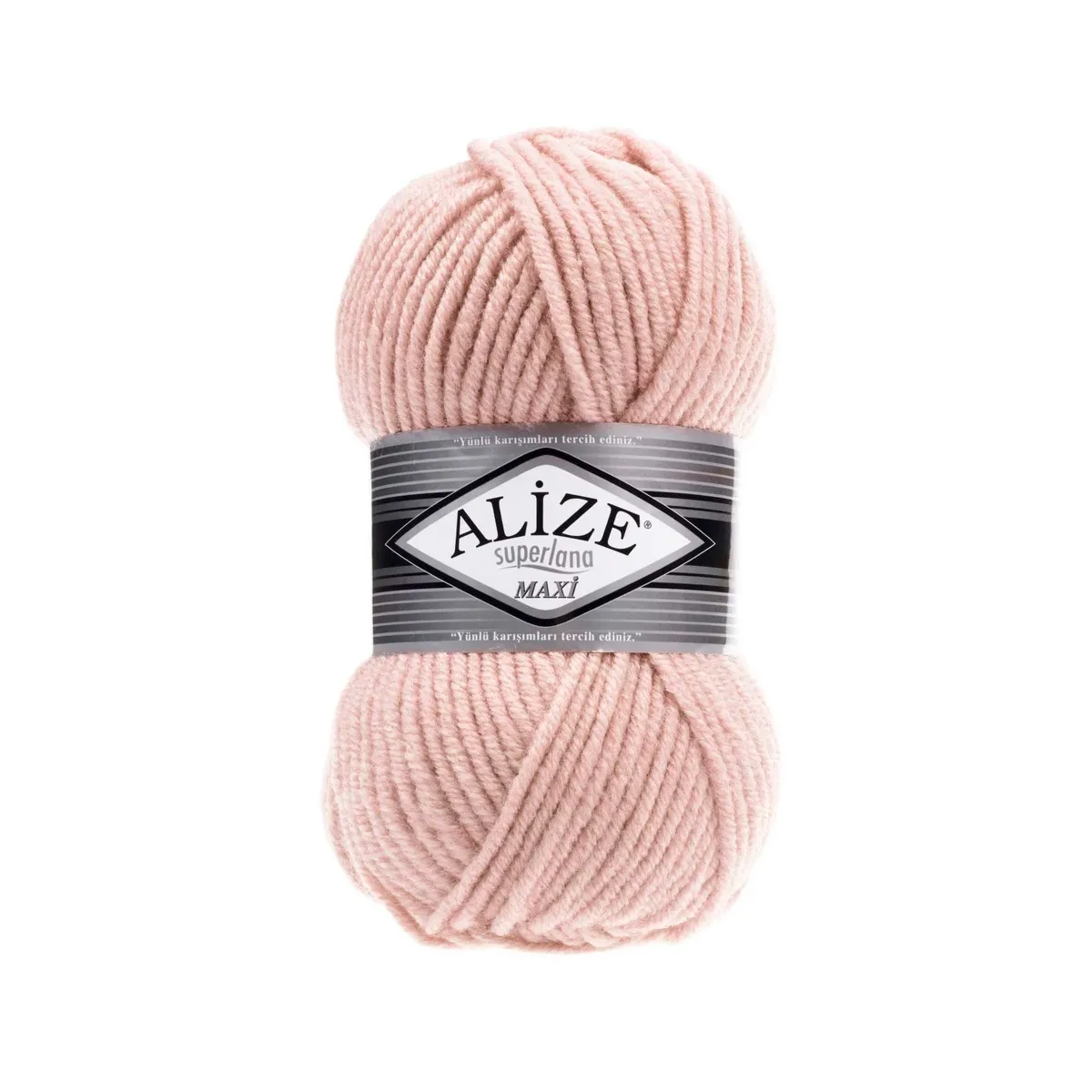 Alize Superlana Maxi Örgü İpi KRİSTAL PEMBE/523