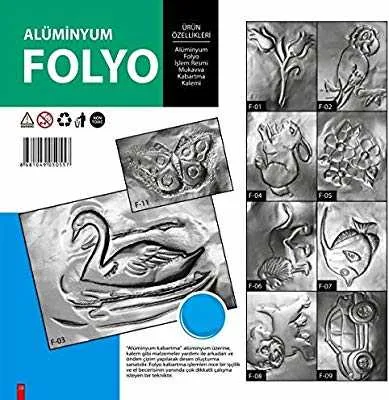 ucuzahobi - Alüminyum Folyo Kabartma Seti