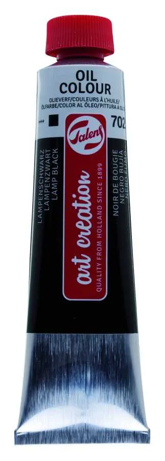 Art Creation Talens Yağlı Boya 702:Lamp Black 40ml