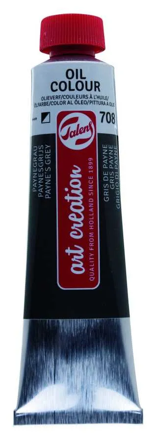 Art Creation Talens Yağlı Boya 708:Payne's Grey 40ml