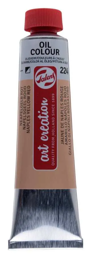 Art Creation Talens Yağlı Boya Naples Yellow Red/224 40ml