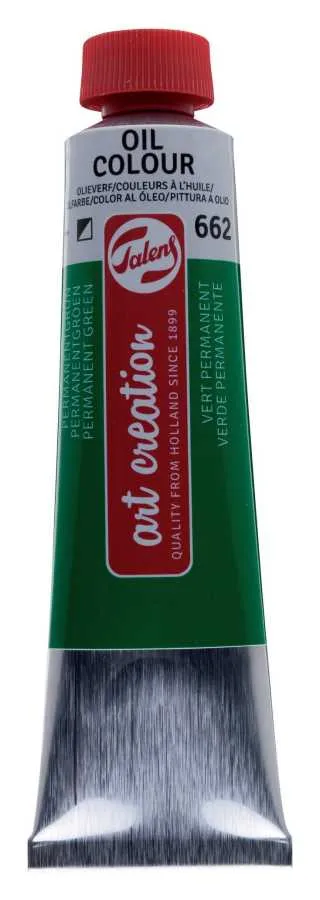 Art Creation Talens Yağlı Boya Permanent Green/662 200ml - 1