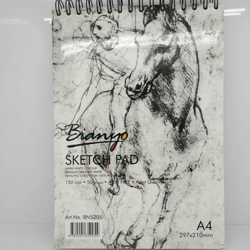 Bianyo - Bianyo Sketch Pad Eskiz Defteri 150gr 50yp A4