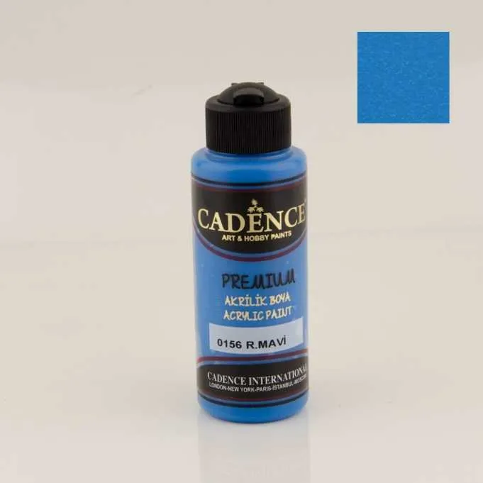 Cadence - Cadence Akrilik Boya – 0156:R,Mavi 120ml