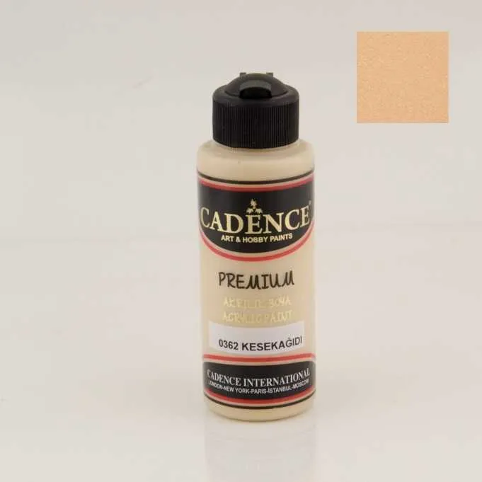 Cadence - Cadence Akrilik Boya – 0362:Kesekağıdı 120ml