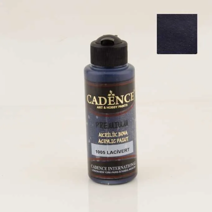 Cadence - Cadence Akrilik Boya – 1005:Lacivert 120ml