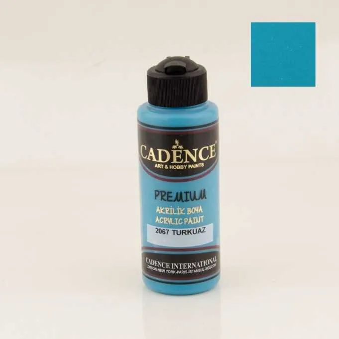 Cadence - Cadence Akrilik Boya – 2067:Turkuaz 120ml