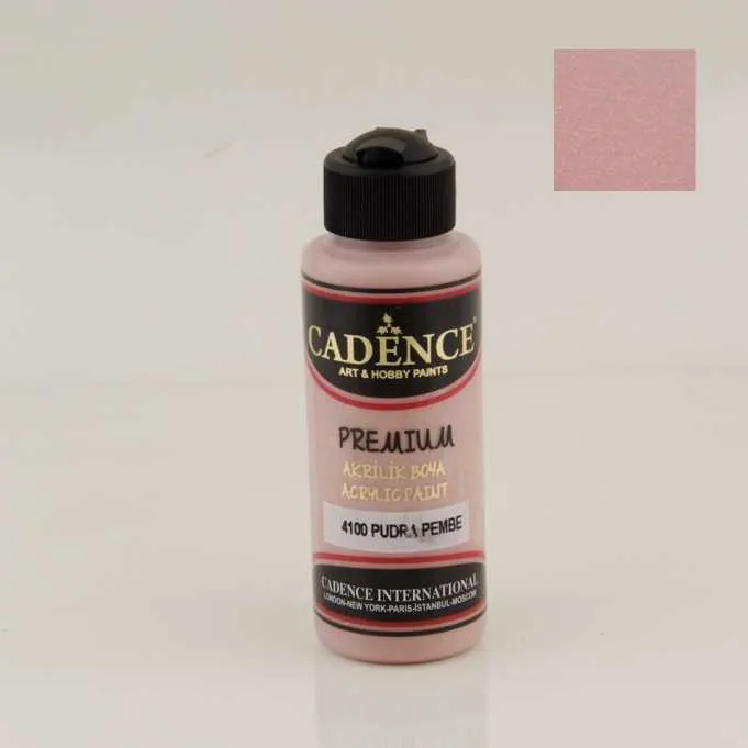 Cadence - Cadence Akrilik Boya – 4100:Pudra Pembe 120ml