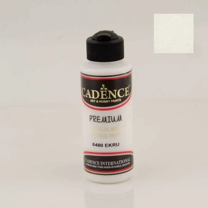 Cadence Akrilik Boya – 6480:Ekru 120ml