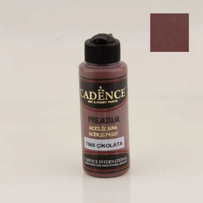 Cadence - Cadence Akrilik Boya – 7585:Çikolata 120ml