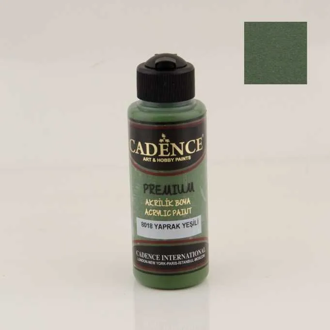 Cadence - Cadence Akrilik Boya – 8018:Yaprak Yeşili 120ml