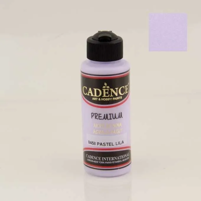 Cadence Akrilik Boya – 8458:Pastel Lila 120ml
