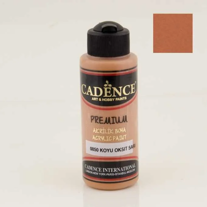 Cadence - Cadence Akrilik Boya – 850:KOYU OKSİT 120ml