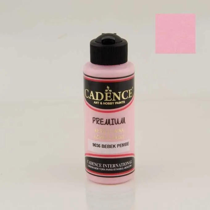 Cadence - Cadence Akrilik Boya – 9036:Bebek Pembe 120ml