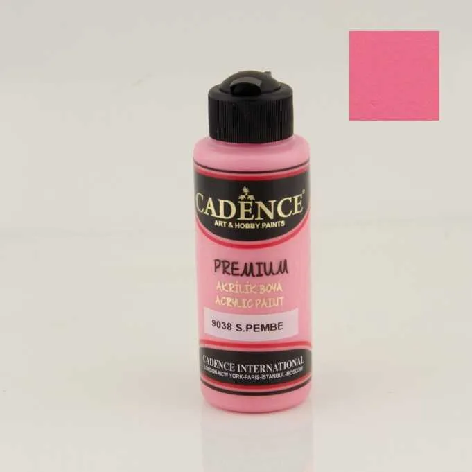 Cadence Akrilik Boya – 9038:S,Pembe 120ml