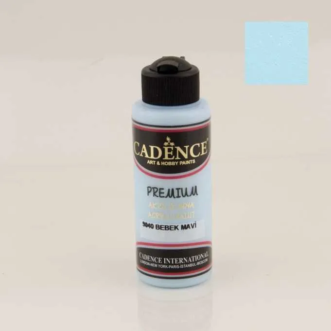 Cadence - Cadence Akrilik Boya – 9040:Bebek Mavi 120ml