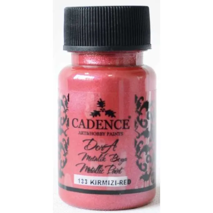 Cadence - Cadence Dora Metalik - 133:KIRMIZI 50ml