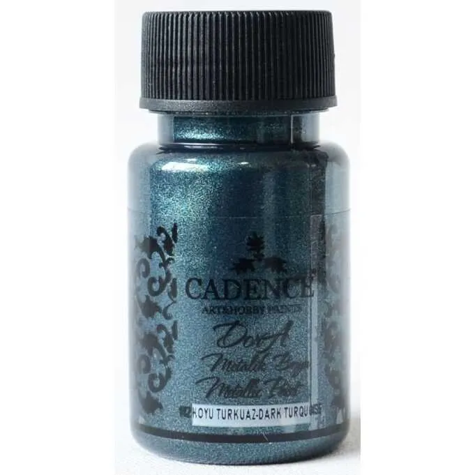 Cadence - Cadence Dora Metalik - 142:KOYU TURKUAZ 50ml