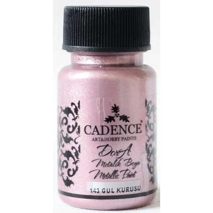 Cadence - Cadence Dora Metalik - 143:GÜL KURUSU 50ml