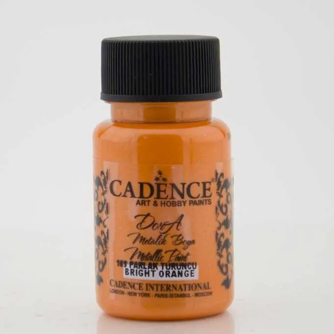 Cadence - Cadence Dora Metalik - 169:PARLAK TURUNCU 50ml