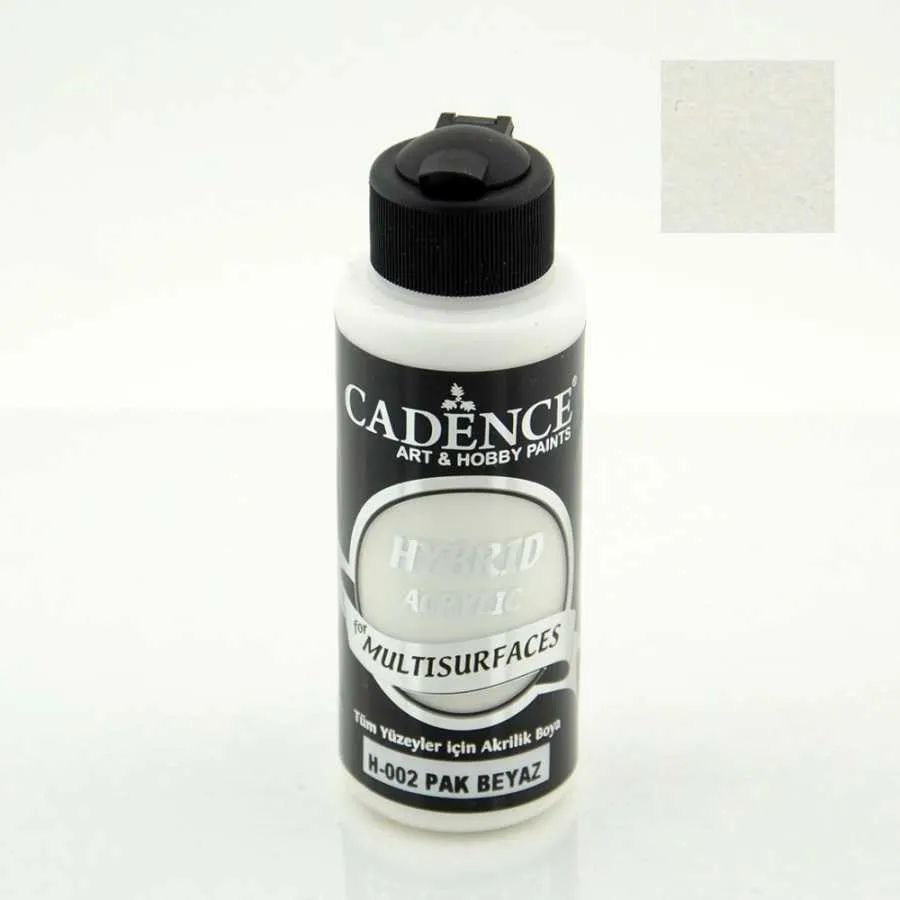 Cadence - Cadence Hybrid Multisurfaces Akrilik Boya – H002:PAK BEYAZ 120ml