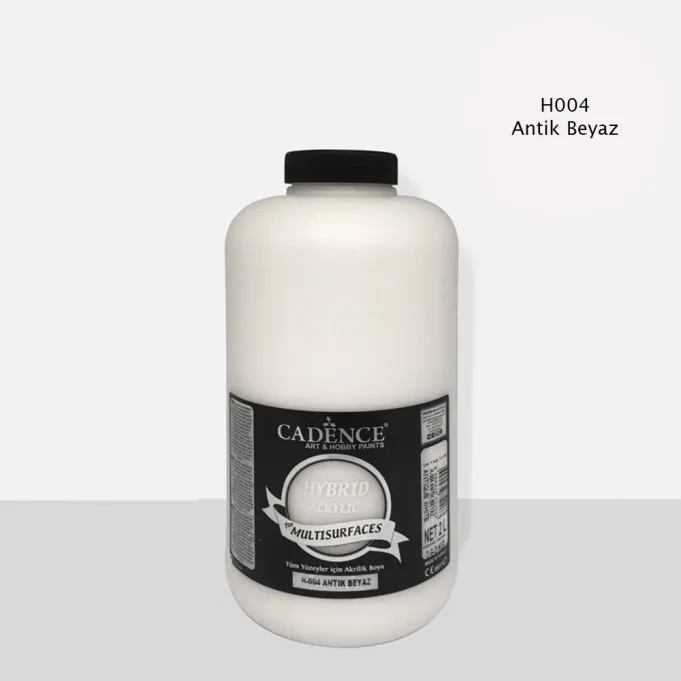 Cadence - Cadence Hybrid Multisurfaces Akrilik Boya – H004:ANTİK BEYAZ 2LT
