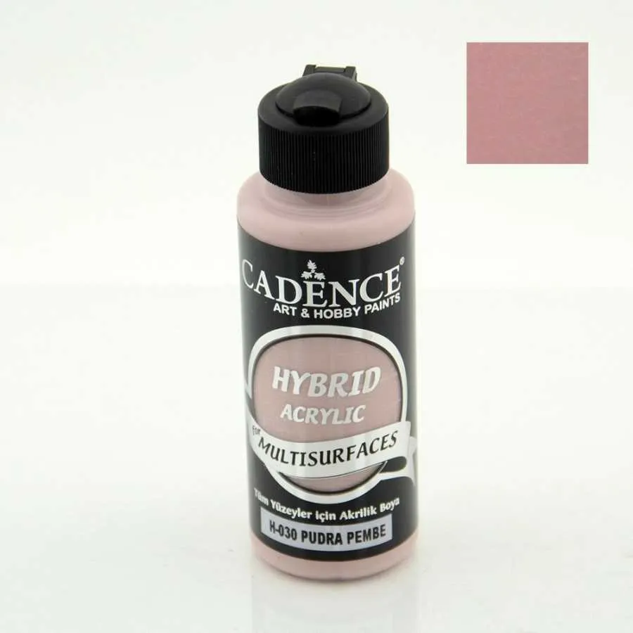 Cadence - Cadence Hybrid Multisurfaces Akrilik Boya – H030:PUDRA PEMBE 120ml