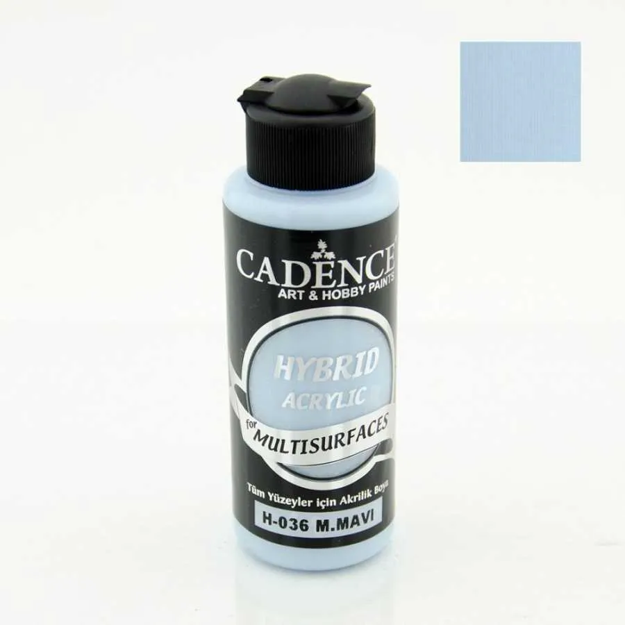 Cadence - Cadence Hybrid Multisurfaces Akrilik Boya – H036:M,MAVİ 120ml