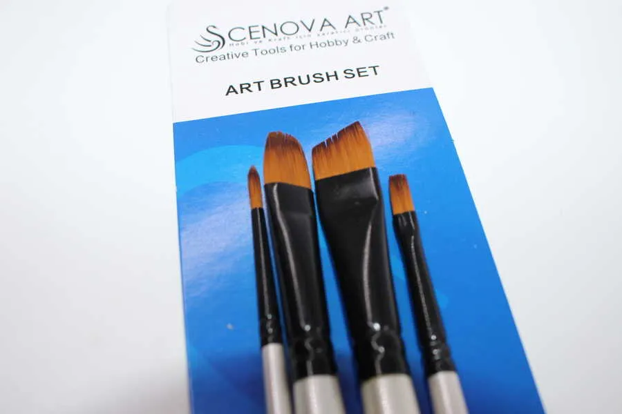 Cenova Art Set 214 - 4'lü Fırça Seti - Thumbnail