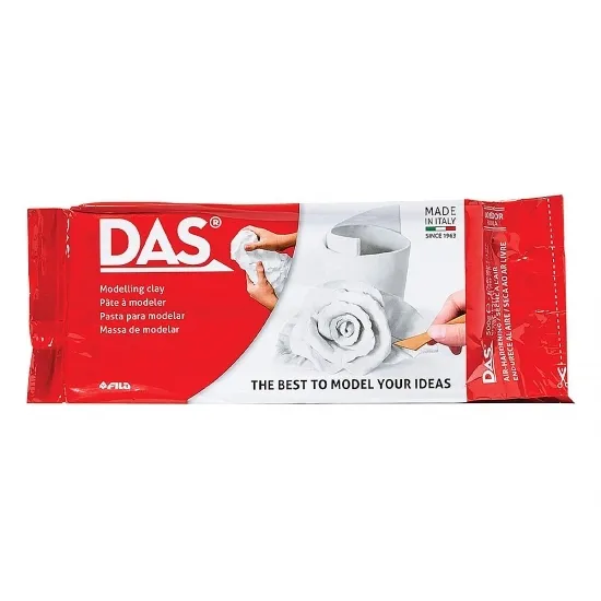 DAS - DAS Seramik Hamuru 250gr, - BEYAZ