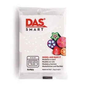 DAS - DAS SMART POLİMER KİL 57GR - WHITE GLITTER