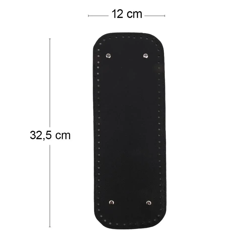 Deri Çanta Tabanı 32,5cm - Siyah - Thumbnail