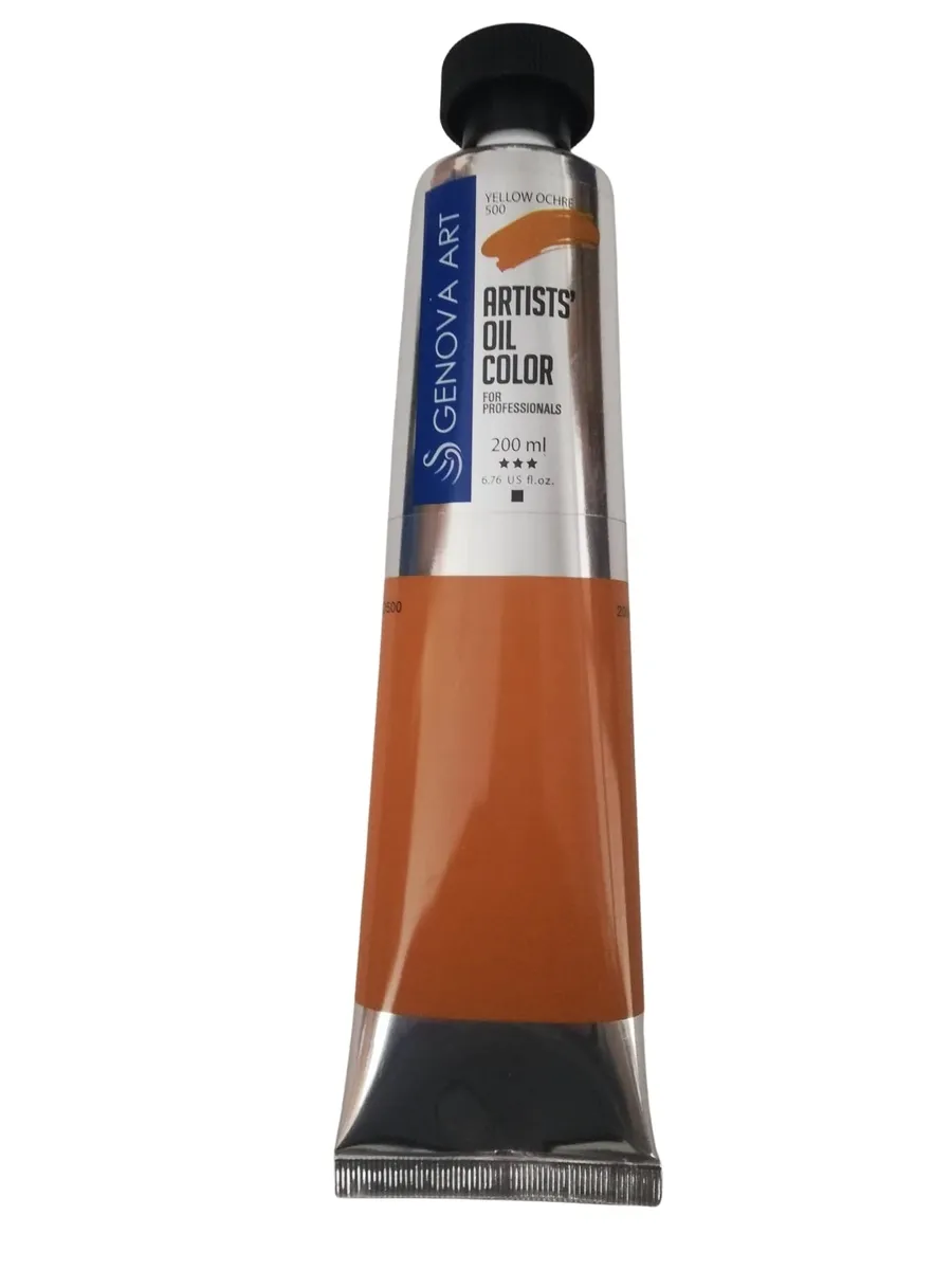 GENOVA ART - Genova Art Yağlı Boya 200ml - Burnt Umber 530