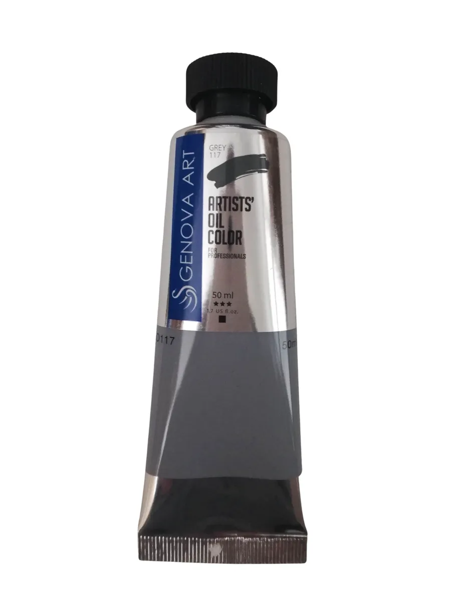Genova Art Yağlı Boya 50ml - Grey 117 - 1