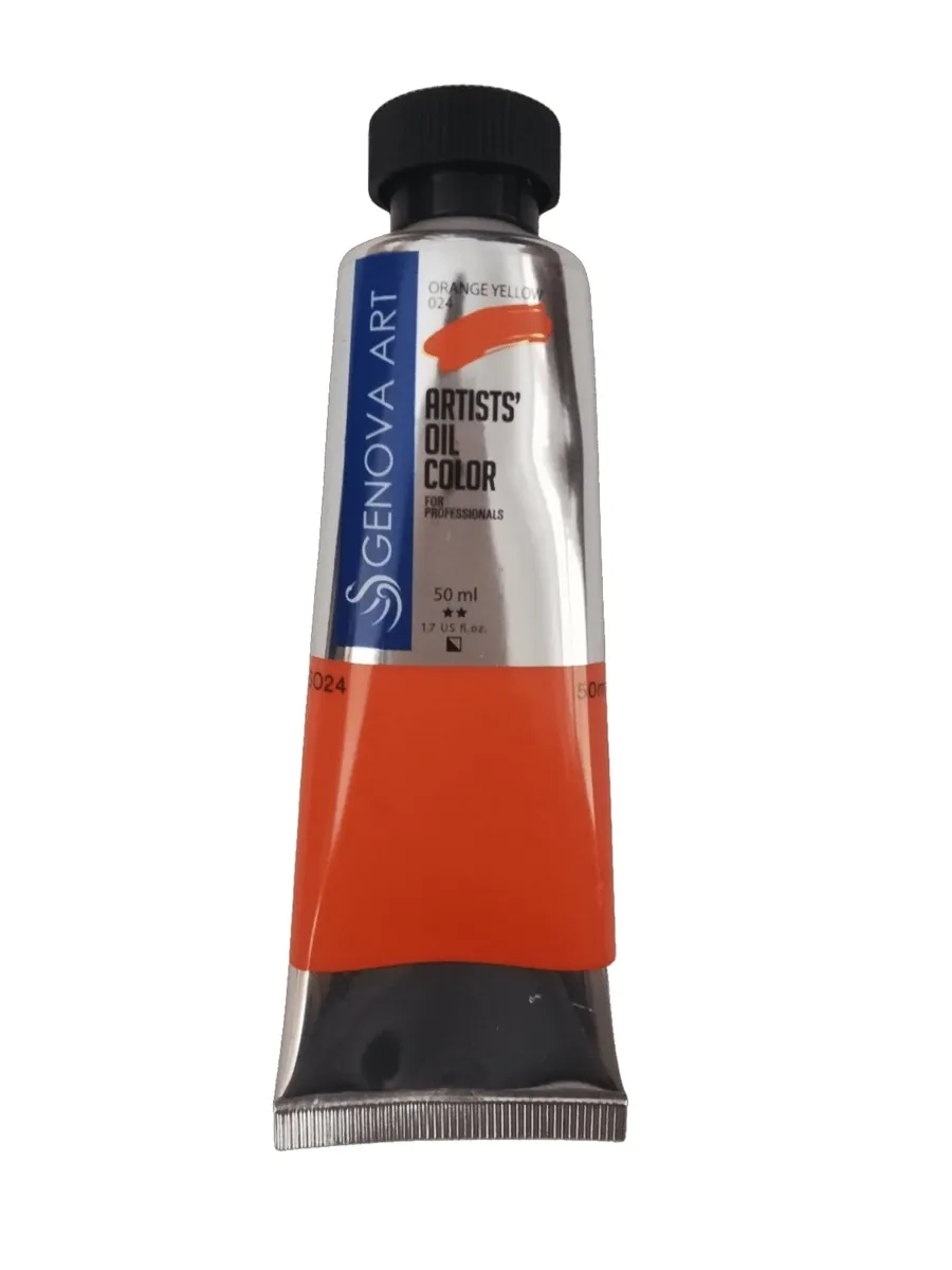 Genova Art Yağlı Boya 50ml - Orange Yellow 024