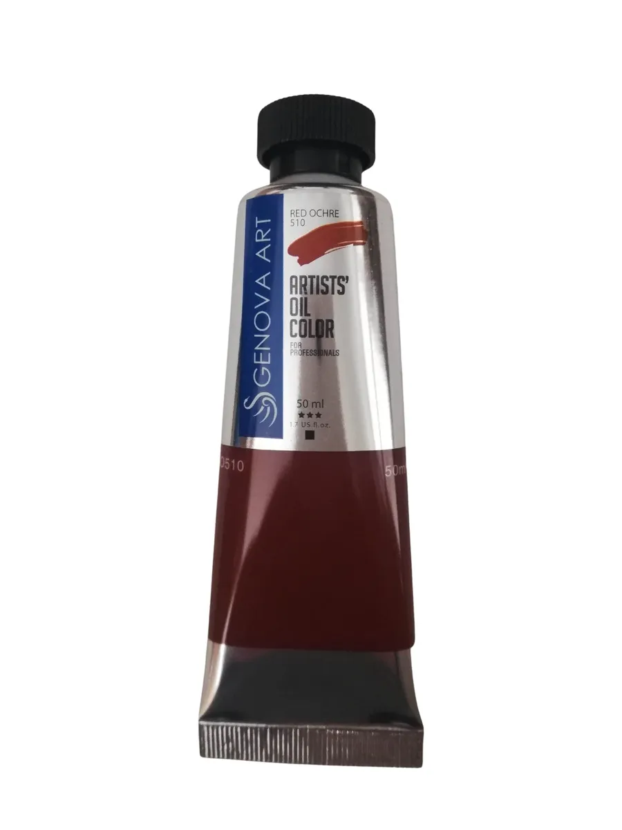 GENOVA ART - Genova Art Yağlı Boya 50ml - Red Ochre 510