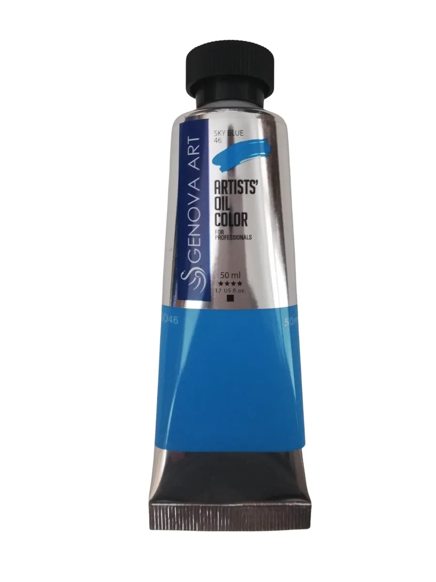 GENOVA ART - Genova Art Yağlı Boya 50ml - Sky Blue 46