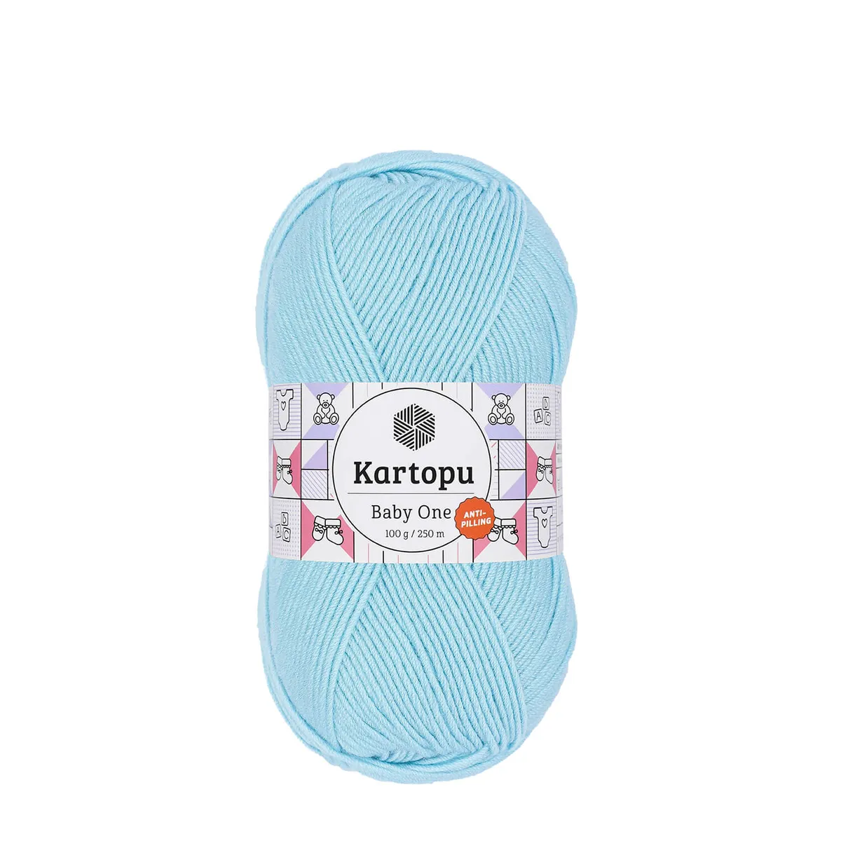Kartopu Baby One El Örgü İpi AÇIK MAVİ K502 - 1