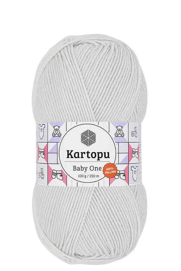 Kartopu Baby One El Örgü İpi GRİ K993