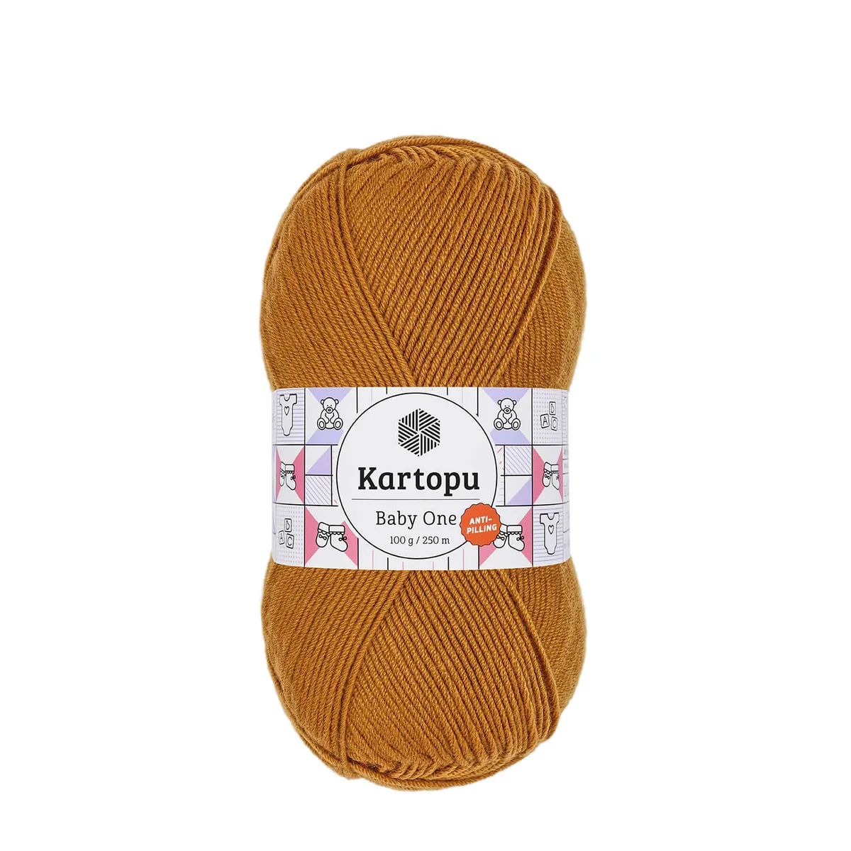 Kartopu Baby One El Örgü İpi TURUNCU K1854
