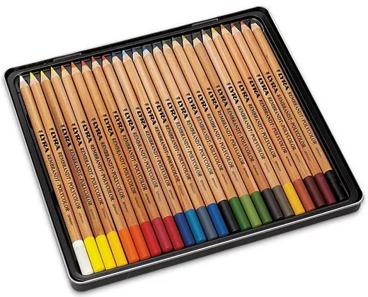 Lyra Rembrandt Polycolor Kuru Boya Kalemi 24lü Set