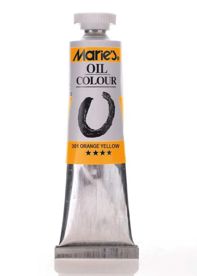 Maries - Maries Yağlı Boya - 301:Orange Yellow 50ml